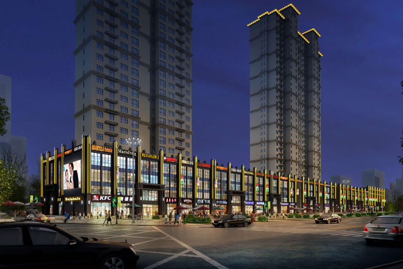 盛益華苑商業(yè)亮化